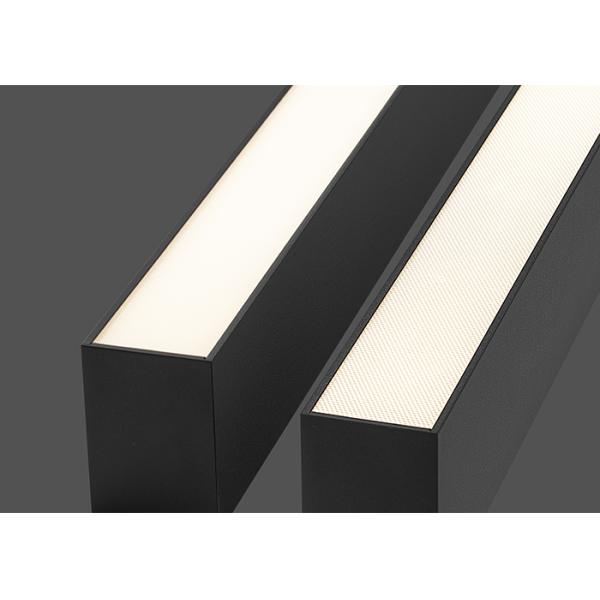 Microprism diffuser linear and efficient heat dissipation IP30 LED linear lighting