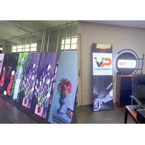 1000 Nit 1R1G1B LED Poster Video Display 17mm Thickness