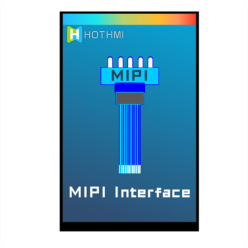 8.0 Inch 800x1280 IPS LCD Display MIPI NV3051F1 Technology TFT Module