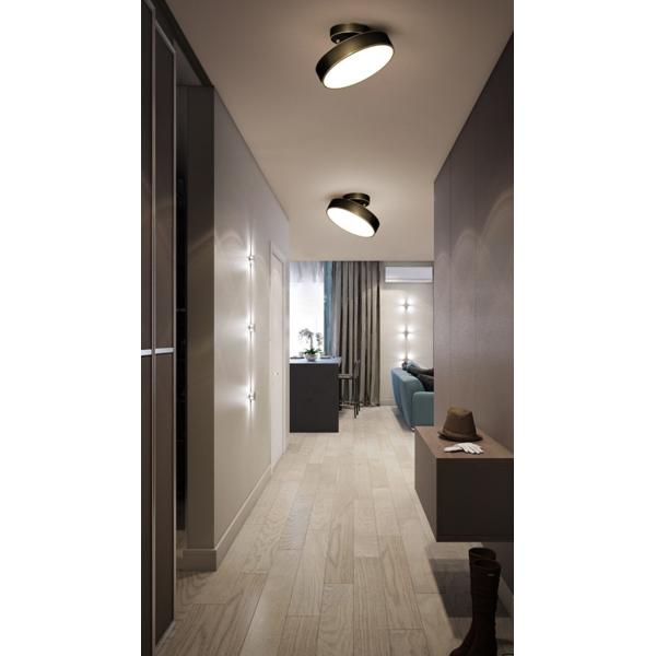 JYLIGHTING Copper Nordic Bedroom Ceiling Light Modern Simple Led Porch Corridor Light