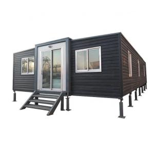 Wholesale Expandable Container House with Durable Steel Frame and Rock Wool Sandwich Panel from china suppliers