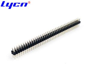 2.54mm Pitch Double Row Pin Header Connector Current Rating 3.0A