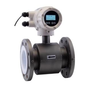 China Remote Electromagnetic Flow Meter With Indicator And Totalizer