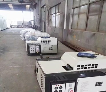 400L Fuel Tank Trailer Side Mount Diesel Generator Set for Reefer Container Genset 473L Tank Capacity