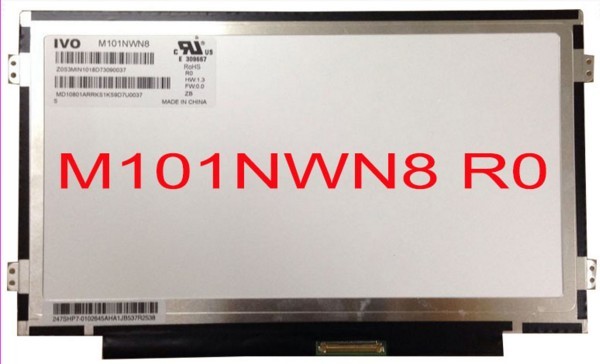 IVO 10.1" LCD Touch Screen Desktop Monitor M101NWN8 220CD/M2 40 PIN 1366*768 Pixels