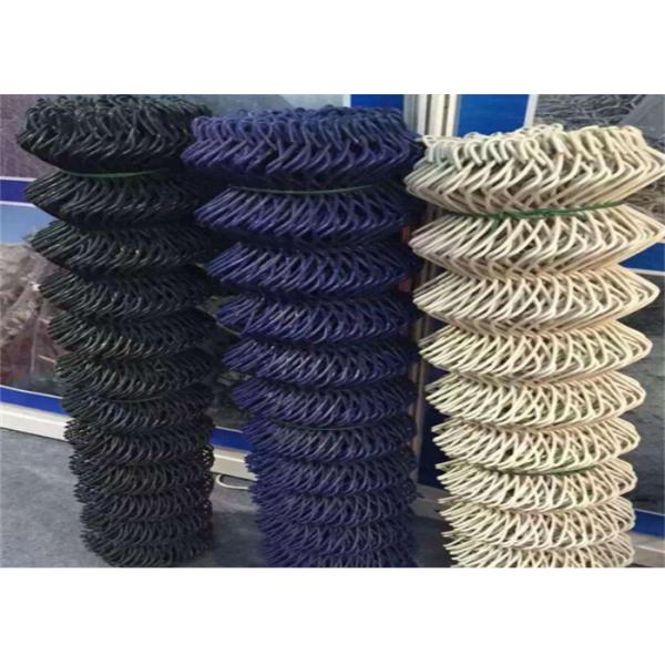 6 Feet High 3mm Diamond Chain Link Fence Pvc Coated Cyclone Wire Mesh