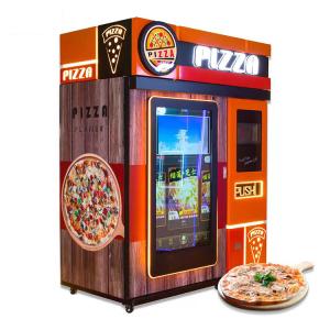 Wholesale 24 Hour Self Service Snack Vending Machine With Card Reader For Food Pizza from china suppliers