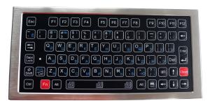 Wholesale IP68 Desktop Industrial Membrane Keyboard Waterproof With Function Keys from china suppliers