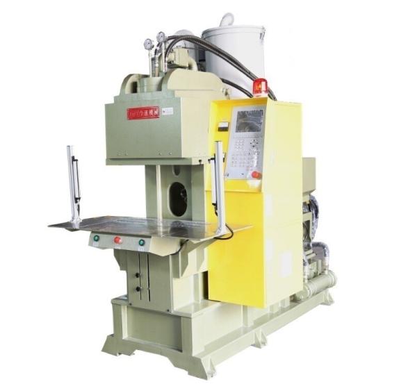 Quality Plug Power Cord Moulding Machine Vertical Plastic Injection Molding Machine 55T for sale