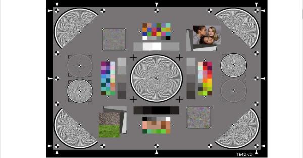SineImage Resolution Test Target YE042 Multi Purpose Test Chart For High Speed
