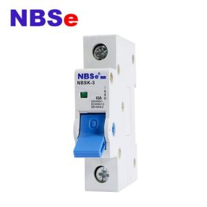 China NBSK-3 Double Pole Isolating Switch 50/60Hz Pin Type DIN Rail Mounting IP20 on sale