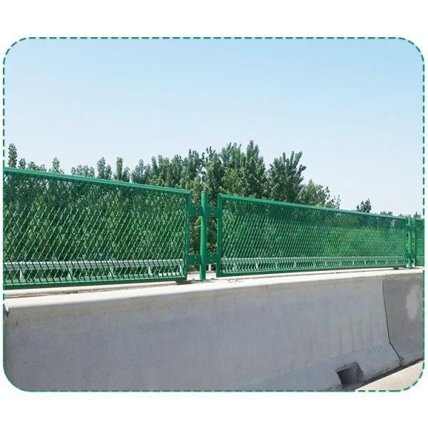 Galvanized Powder Coated Anti Dazzle Traffic Barrier Wire Mesh Fence Highway Road