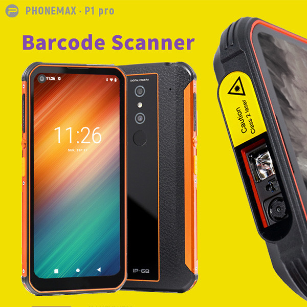 Android 10.0 Barcode Scanner PDA Computer With BT5.0 128G