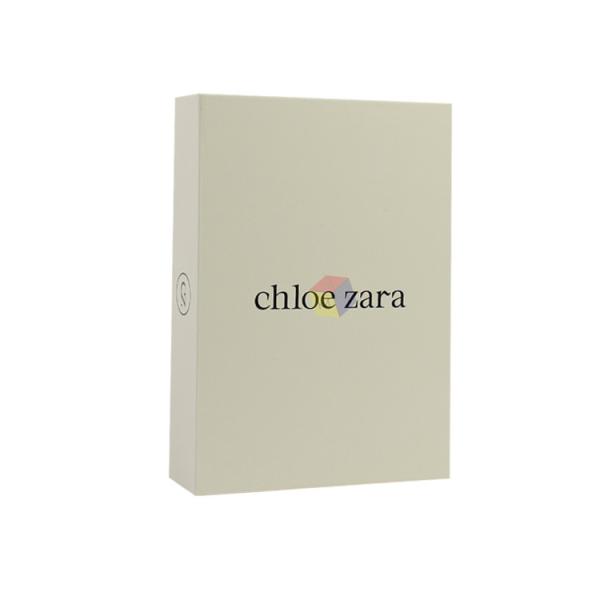 Luxury Custom Rigid Cardboard Flip Top Cosmetic Gift Paper Perfume Magnetic Box Packaging With EVA Foam Insert