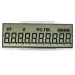 Custom Size Monochrome Seven Segment LCD Display COG LCD Display TN Positive LCD