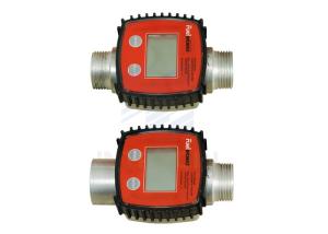 China 3 - 26 GPM Flow Rate Fluid Turbine Digital Fuel Flow Meter For Diesel Kerosene on sale
