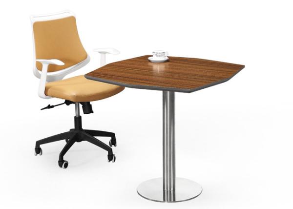 Quality Folding Type Training Room Furniture , Computer Training Tables Particle Board Panel for sale