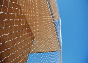 China Professional Stainless Steel Architectural Mesh Corrosion Resistant For 3D Building Facades on sale
