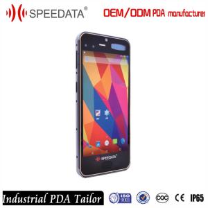 China TCP IP Android 5.1 IP65 Mobile Phone PDA Laser Barcode Scanner 5.5 Inch OLED on sale