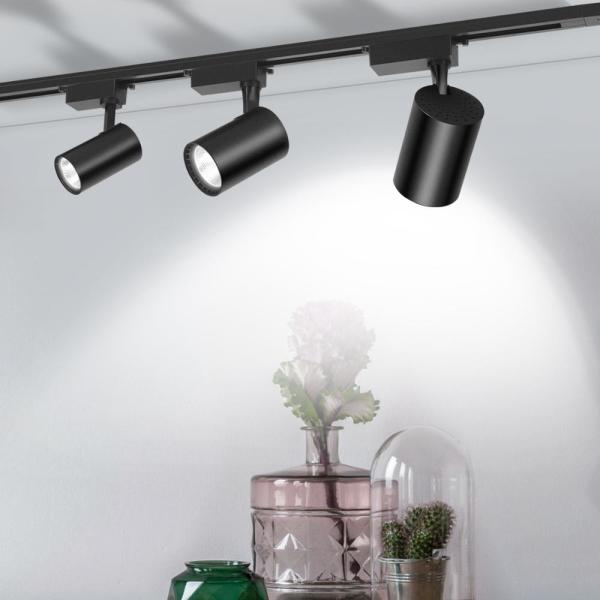 Quality 2 Phase LED COB Ceiling Mounted Track Lighting Replace Halogen Lamps AC220V for sale