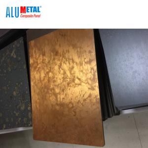 China Red Copper Brass Aluminium Composite Panel Metal Wall 3mm 4mm on sale