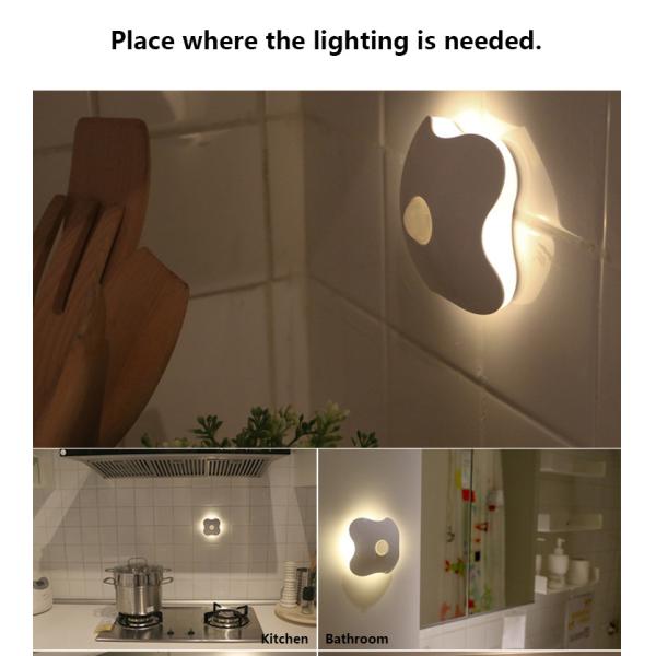 Automatic 4.5 Volt LED Intelligent Induction Lamp Night Light Long Service Life