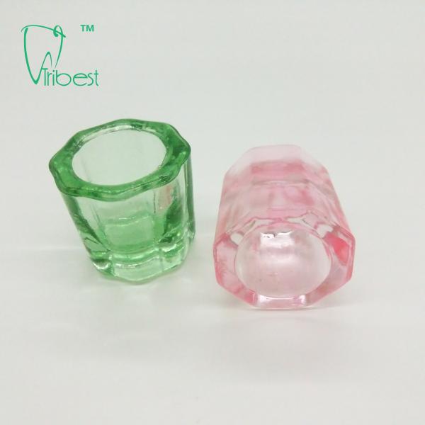 Autoclavable Octagonal Glass Dental Dappen Dishes