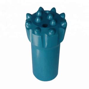 China Carbon Steel Rock Drilling Tools T38 Button Bit Normal Body Flat Face on sale