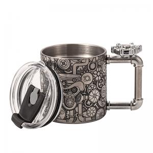 Wholesale 18/8 Stainless Steel Coffee Mug SS304 Insulated Travel Mug With Handle from china suppliers