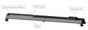China LionRock Automatic Solar Panel Cleaning Robot Intelligent OEM on sale