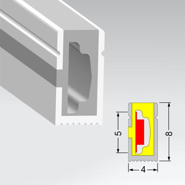 04*08mm Silicone LED RGB Neon Flex Light 24V IP67 Waterproof For Home Hotel Decoration