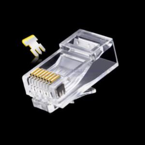 Cat6A UTP 8P8C RJ45 Connector Plug Accessories Polycarbonate