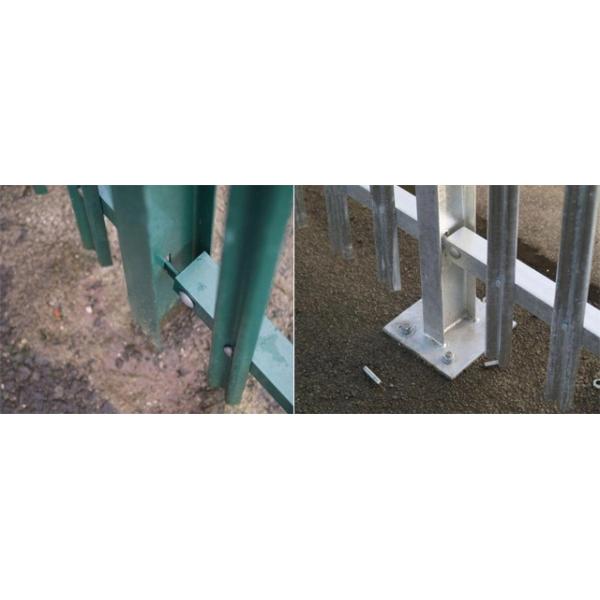 High Security Garden Palisade Fencing Meet Australian Standard Various Color