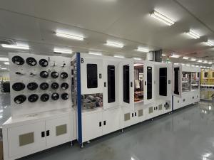 Auto Infrared Solar Panel Welding Machine Flexible Solar Module Production Line