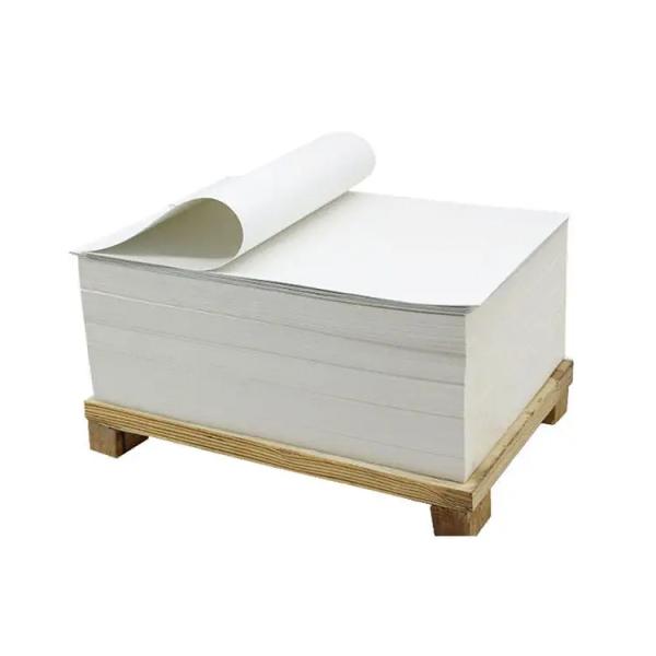 80 Gsm C1s Gloss Art Paper Jumbo Roll High Whiteness Size Customized