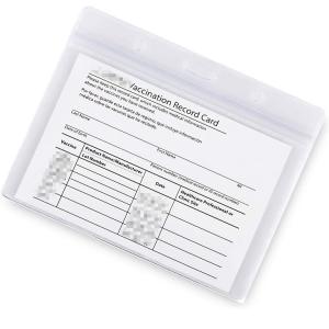4X3Inches Immunization Trading Card Sleeve 35C/Layer Thickness