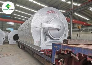 Huayin Oil Plastic Pyrolysis Machine Plant batch 6 TPD