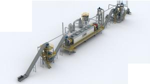 Practical Stable Waste Tire Recycling System Multi Function High Efficiency