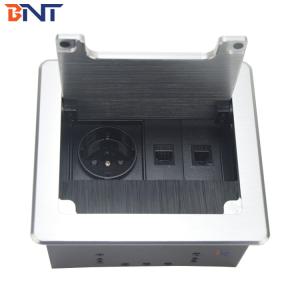 Wholesale modular design flip up table socket with EU power used in meeting room BF402 from china suppliers