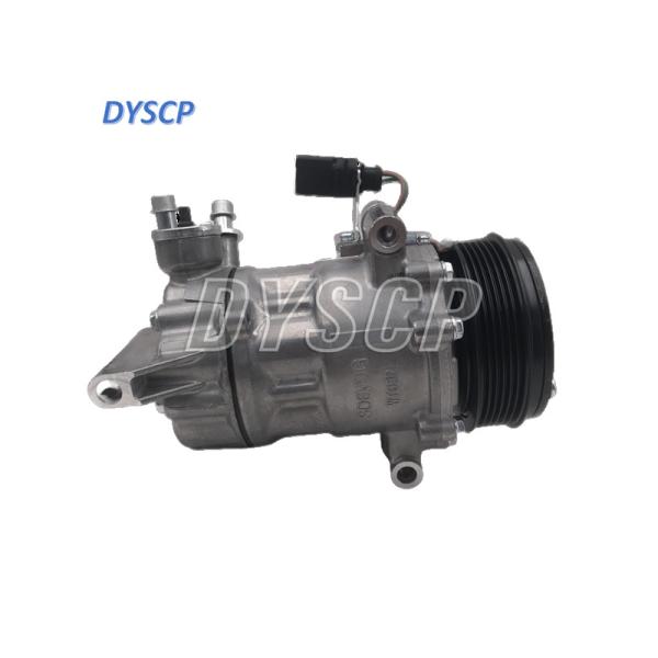 6PK Variable Displacement Automotive AC Compressor 6RD820803C For Jetta Polo 1.4 Fabia