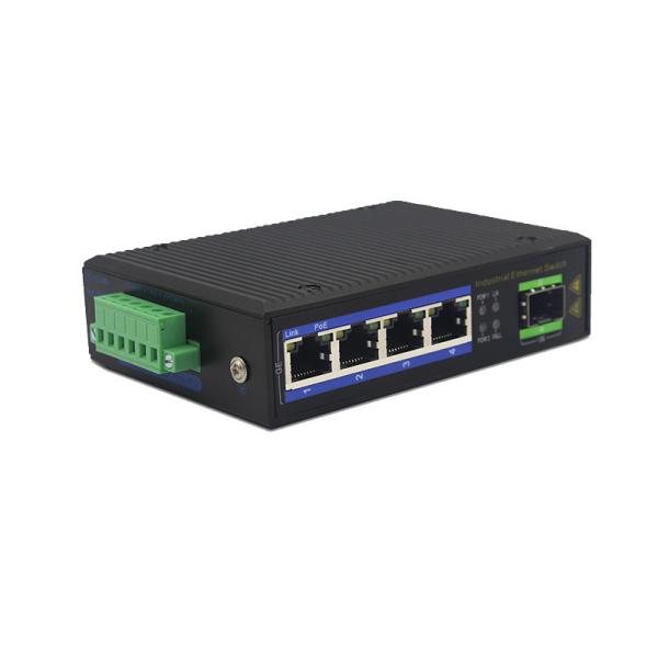 Quality Unmanaged Industrial Gigabit Ethernet Switch , 4 Port Poe Switch for sale