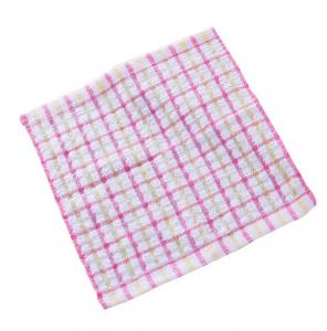 Wholesale Cotton check wash dish cloth kitchen cleaning towel from china suppliers