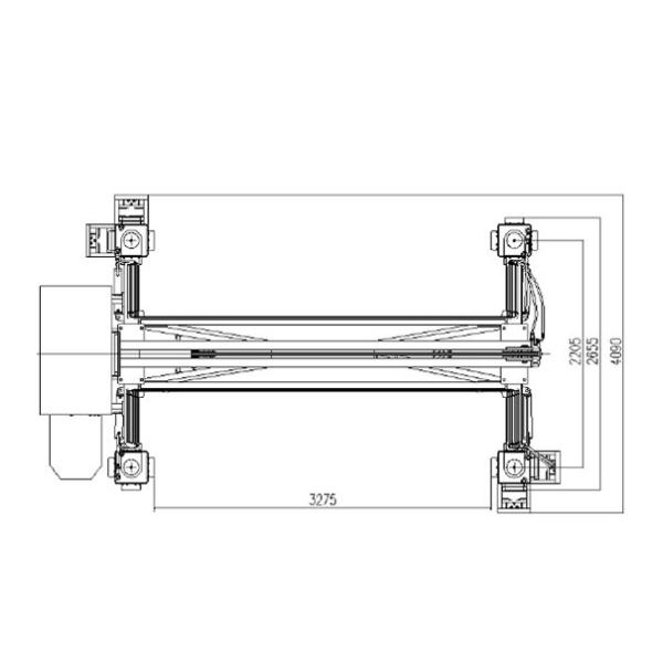 Tilt Type Mobile Container Crane , Container Lifting / Container Handling Crane