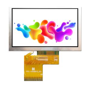 China Practical 5 Inch RGB TFT Display , IC ST7262 Sunlight Readable Display TFT-H050B10SVISTKN50 on sale