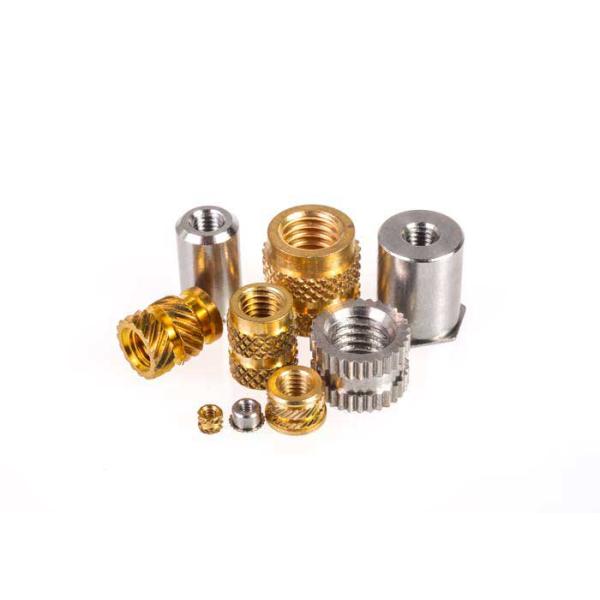 Automatic Lathe Knurling Stainless Steel Hex Head Screws / Hex Head Nut