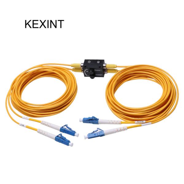 Quality Duplex Inline Variable Optical Attenuator LC UPC Multi Signal Attenuation for sale