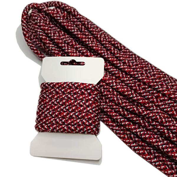 9mm Solid Braid Polyester Rope Red Polyester Rope High Tenacity