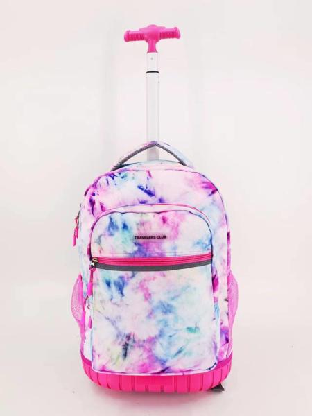 Quality Multifunctional Trolley Backpack Travel Polyester Material Shockproof for sale