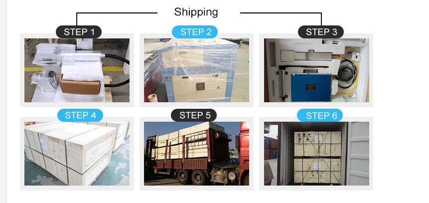 20 Watt CE Led Bulbs Fiber Laser Marking Machine 8 Position