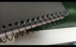 Professional Loose Leaf Wire Binding Machine Convenience To Use